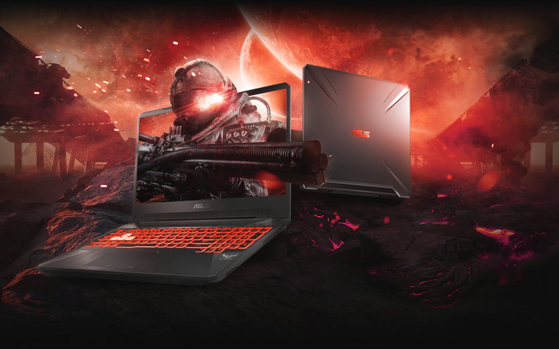 Màn hình sắc nét từng chi tiết trên Laptop ASUS TUF Gaming FX505G