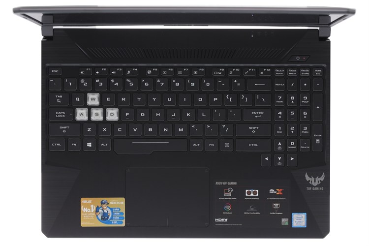 Laptop Asus FX505GE i7 8750H/8GB/1TB+128GB/GTX1050Ti/Win10/(BQ037T)