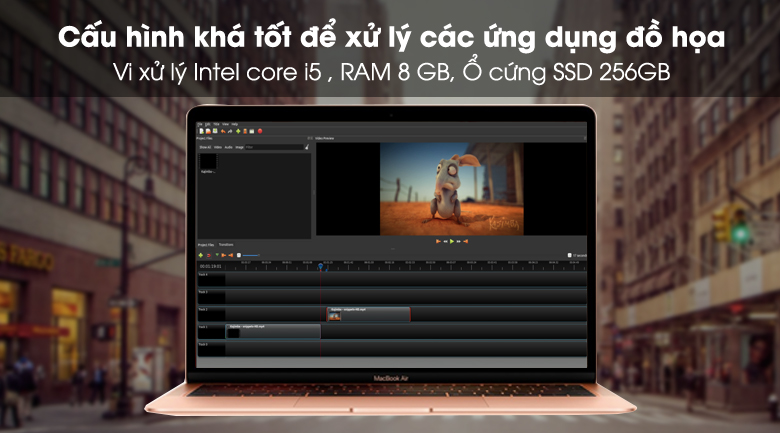 Laptop Apple MacBook Air 2018 i5/8GB/256GB (MREF2SA/A)