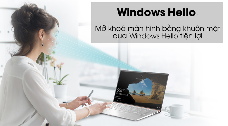 Laptop Asus ZenBook UX433FA i7 8565U/8GB/512GB/Túi/Win10 (A6076T)