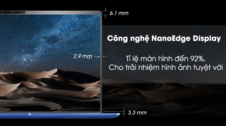 Laptop Asus ZenBook UX433FA i7 8565U/8GB/512GB/Túi/Win10 (A6076T)