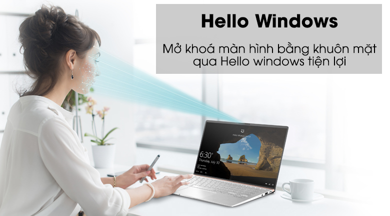 Laptop Asus ZenBook UX433FA i5 8265U/8GB/256GB/Túi/Win10 (A6061T)