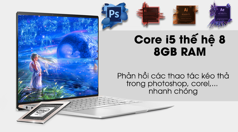 Laptop Asus ZenBook UX433FA i5 8265U/8GB/256GB/Túi/Win10 (A6061T)