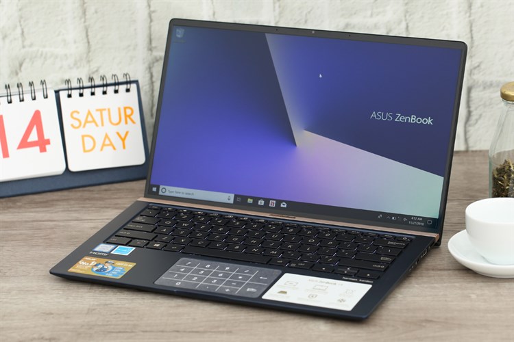 Laptop Asus ZenBook UX433FA i5 8265U/8GB/256GB/Túi/Win10 (A6061T) Màu Xanh Dương