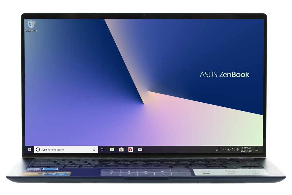 Laptop Asus ZenBook UX433FA i5 8265U/8GB/256GB/Túi/Win10 (A6061T) Màu Xanh Dương