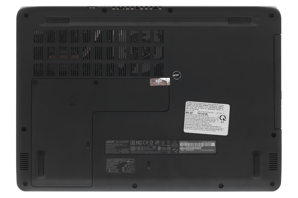 Laptop Acer Aspire A515 53 3153 i3 8145U/4GB/1TB/Win10 (NX.H6BSV.005) Màu Bạc