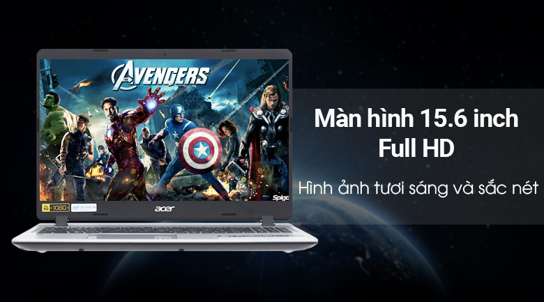 Laptop Acer Aspire A515 53 5112 i5 8265U/4GB+16GB/1TB/Win10 (NX.H6DSV.002)