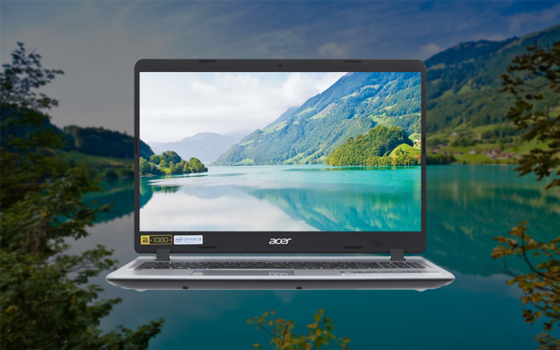 Màn hình sắc nét trên laptop văn phòng Acer Aspire A515 53 5112 i5 (NX.H6DSV.002)