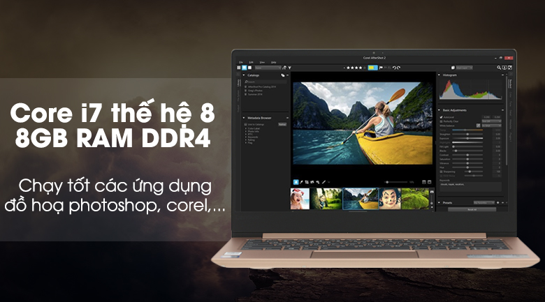 Laptop Lenovo Ideapad 530S 14IKB i7 8550U/8GB/256GB/Win10 (81EU00P5VN)