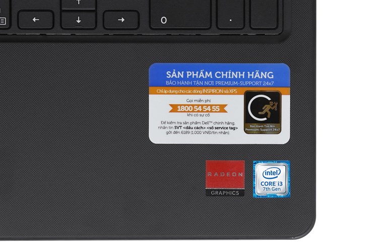 Laptop Dell Inspiron 3576 i3 7020U/4GB/1TB/2GB AMD 520/Win10 (C5I3133W) Màu Đen