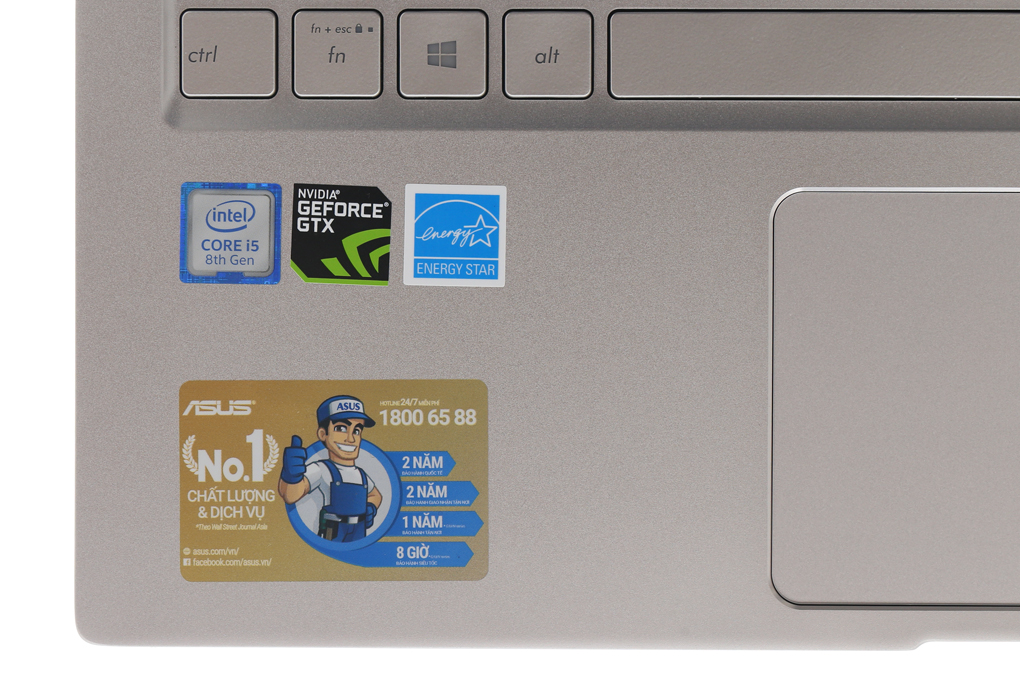 Laptop Asus ZenBook UX533FD i5 8265U/8GB/256GB/2GB GTX1050/Túi/Win10 (A9091T) - 8