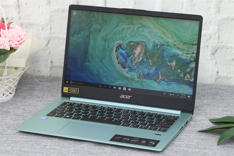 Laptop Acer Swift 1 SF114 32 P2SG N5000/4GB/64GB/Win10 (NX.GZJSV.001) Màu Xanh ngọc