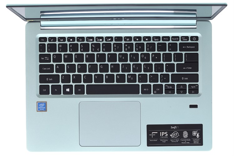Laptop Acer Swift 1 SF114 32 P2SG N5000/4GB/64GB/Win10 (NX.GZJSV.001) Màu Xanh ngọc