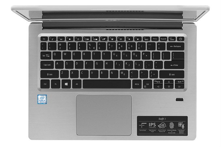 Laptop Acer Swift SF314 54 38J3 i3 8130U/4GB/1TB/Win10 (NX.GXZSV.005) Màu Bạc