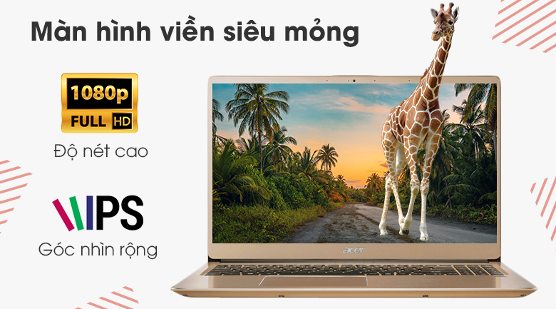 Laptop Acer Swift 3 SF315 52 50T9 i5 8250U/8GB/256GB/Win10 (NX.GZBSV.002)