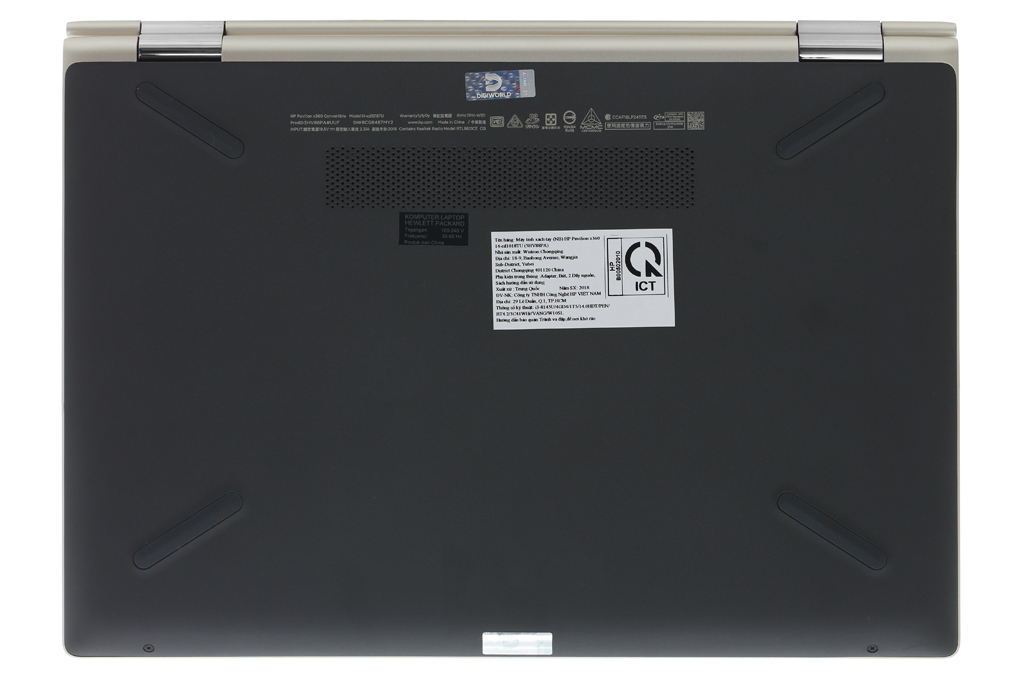 Laptop HP Pavilion x360 cd1018TU i3 8145U/4GB/1TB/Touch/Win10 (5HV88PA) Màu Vàng