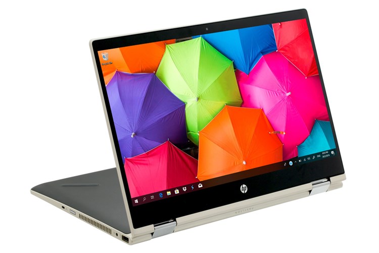 Laptop HP Pavilion x360 cd1018TU i3 8145U/4GB/1TB/Touch/Win10 (5HV88PA) Màu Vàng