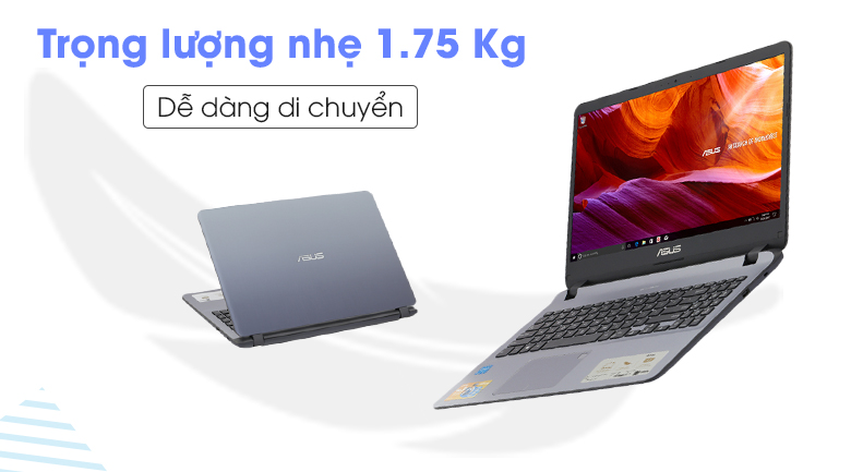 Laptop Asus VivoBook X507MA N4000/4GB/256GB/Win10 (BR318T)