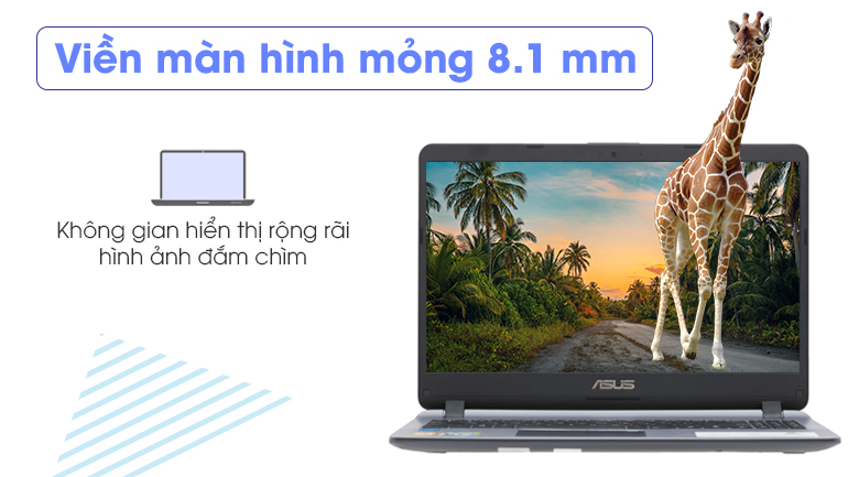 Laptop Asus VivoBook X507MA N4000/4GB/256GB/Win10 (BR318T)