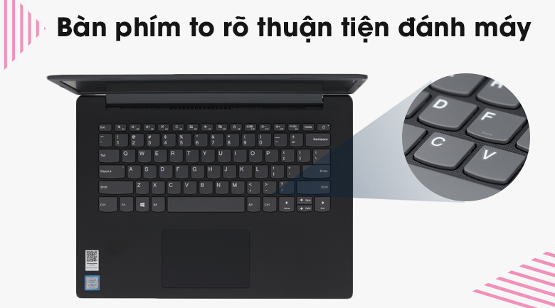 Laptop Lenovo Ideapad 130 14IKB i3 7020U/4GB/1TB (81H60016VN)