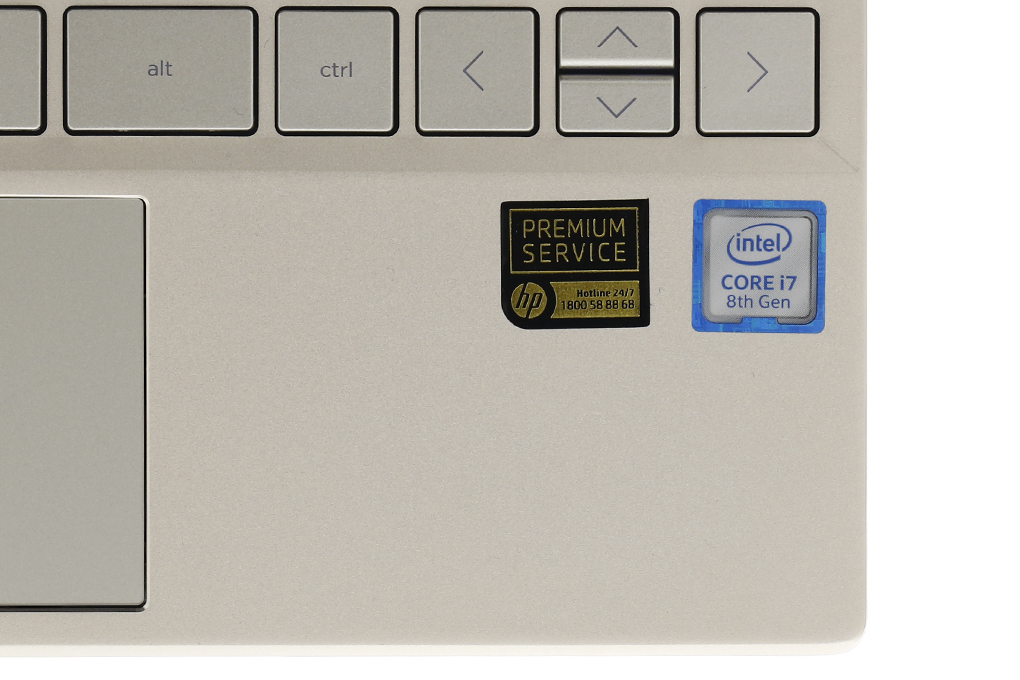 Laptop HP Envy 13 ah1012TU i7 8565U/8GB/256GB/Win10 (5HZ19PA) Màu Vàng