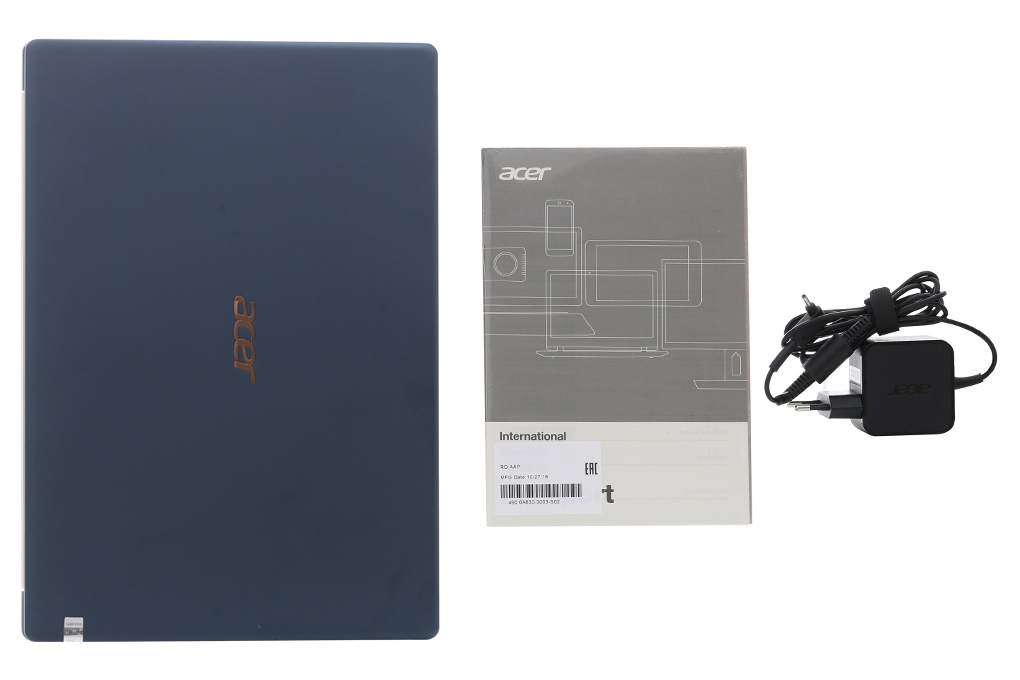 Bộ sản phẩm gồm: Sách hướng dẫn, Thùng máy, Sạc Laptop Acer