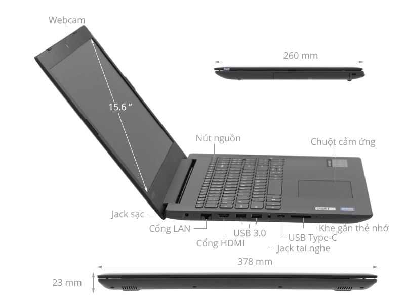 Lenovo IdeaPad 330 15IKB i5 8250U/4GB/1TB/Win10 (81DE024CVN)