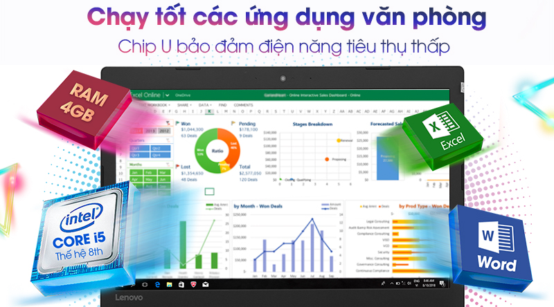 Laptop Lenovo IdeaPad 330 15IKB i5 8250U/4GB/1TB/Win10 (81DE024CVN)