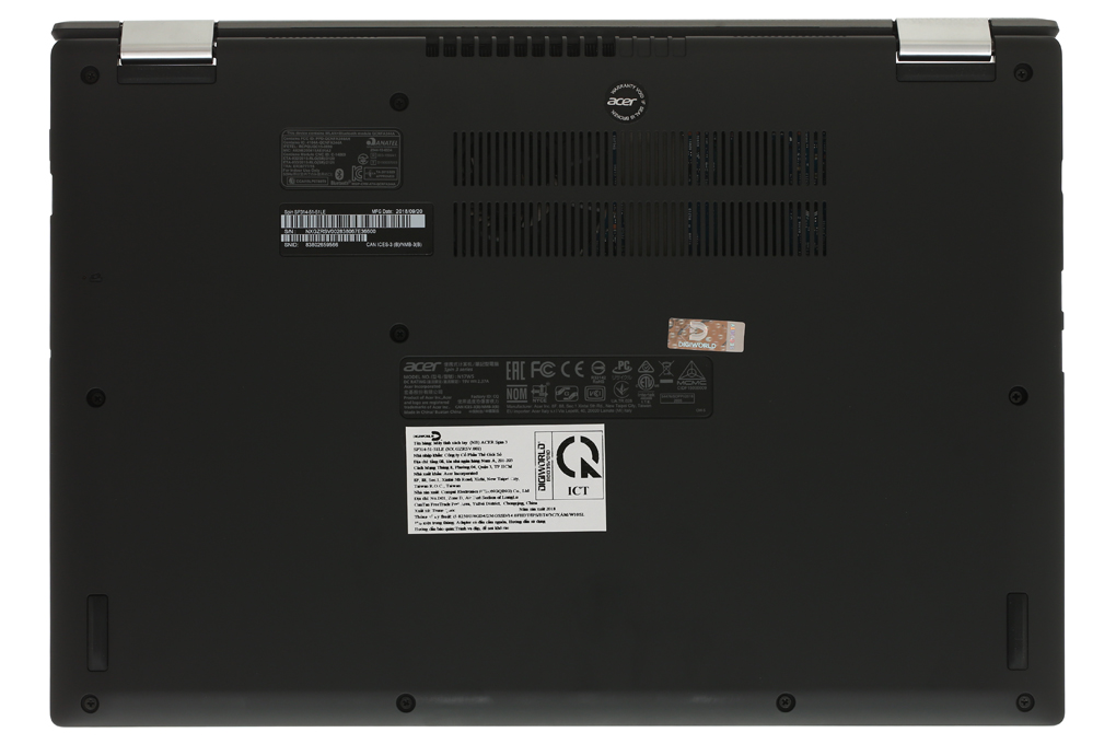Laptop Acer Spin SP314 51 51LE i5 8250U/4GB/256GB/Win10 (NX.GZRSV.002) Màu Xám