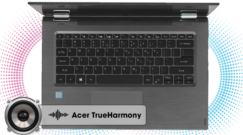Âm thanh laptop Acer Spin 3 SP314