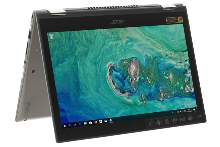 Laptop Acer Spin SP513 52N 556V i5 8250U/8GB/256GB/Touch/Win10 (NX.GR7SV.004) Màu Xám