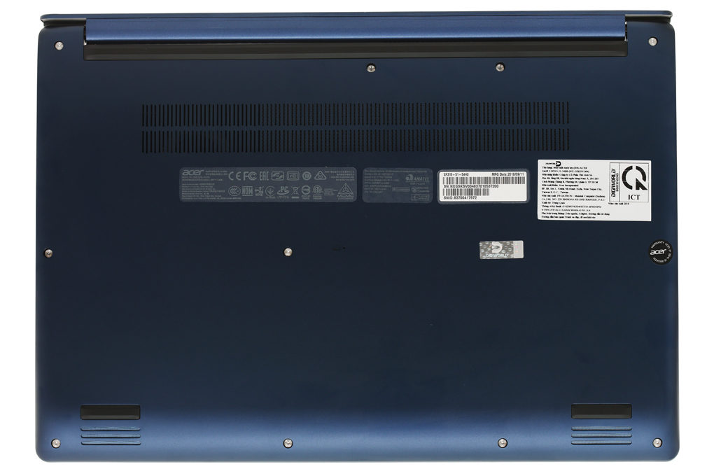 Laptop Acer Swift 3 SF315 51 54H0 i5 8250U/4GB/1TB/Win10 (NX.GSKSV.004) Màu Xanh Dương