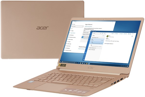 Laptop Acer Swift 5 SF514 52T 811W i7 8550U/8GB/256GB/Touch/Win10 (NX.GU4SV.005)