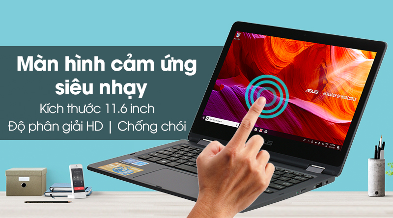 Laptop Asus TP202NA N3350/2GB/32GB/Touch/Win10 (EH007T)