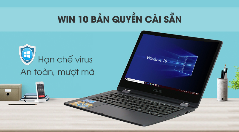 Laptop Asus TP202NA N3350/2GB/32GB/Touch/Win10 (EH007T)