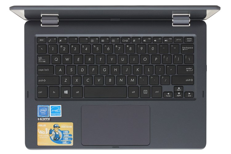 Laptop Asus TP202NA N3350/2GB/32GB/Touch/Win10 (EH007T) Màu Xám
