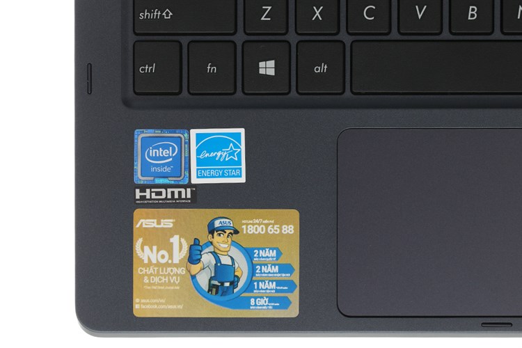 Laptop Asus TP202NA N3350/2GB/32GB/Touch/Win10 (EH007T) Màu Xám