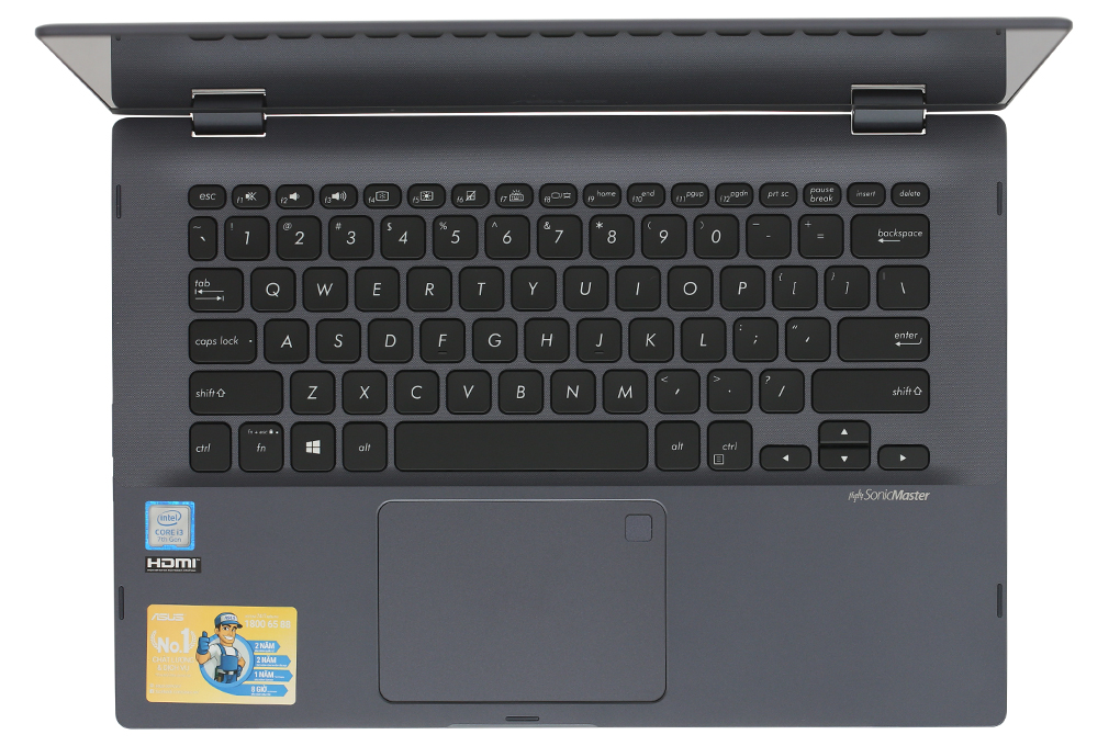 Laptop Asus TP412UA i3 7020U/4GB/256GB/Touch/Win10 (EC092T) - 4