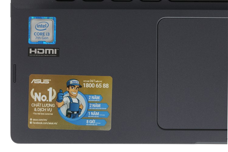 Laptop Asus TP412UA i3 7020U/4GB/256GB/Touch/Win10 (EC092T) Màu Xám