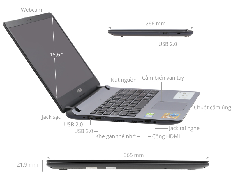 Asus X507MA N4000/4GB/1TB/Win10 (BR072T)