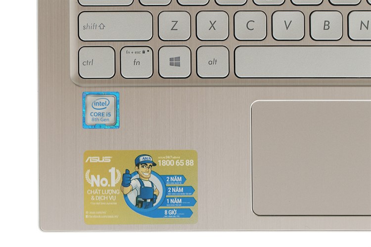 Laptop Asus S330UA i5 8250U/4GB/256GB/Win10 (EY023T) Màu Vàng