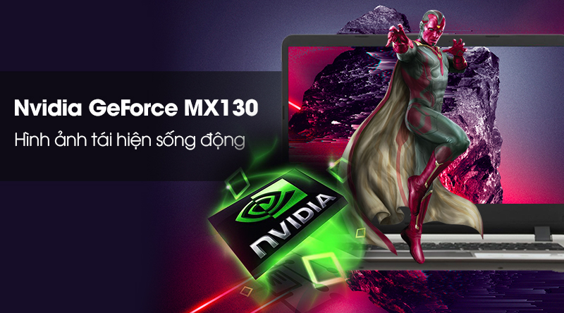 Laptop Asus Vivobook X407UF i5 8250U/4GB/1TB/ MX130/Win10 (BV056T)