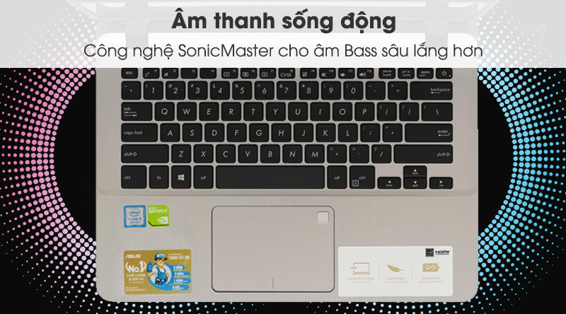 Laptop Asus Vivobook X407UF i5 8250U/4GB/1TB/ MX130/Win10 (BV056T)