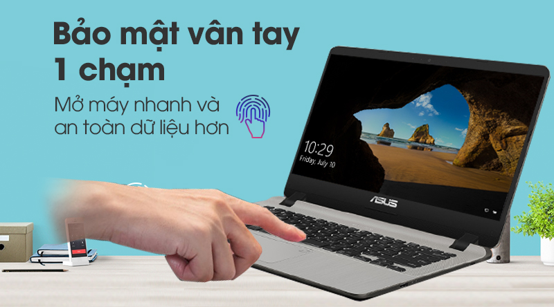 Laptop Asus VivoBook X407UB i7 8550U/4GB/1TB/2GB MX110/Win10 (BV147T)