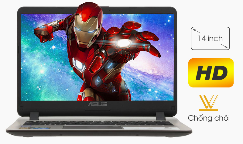 Laptop Asus Vivobook X407UB mang đến hình ảnh hiển thị tốt nhất cho mọi loại nội dung