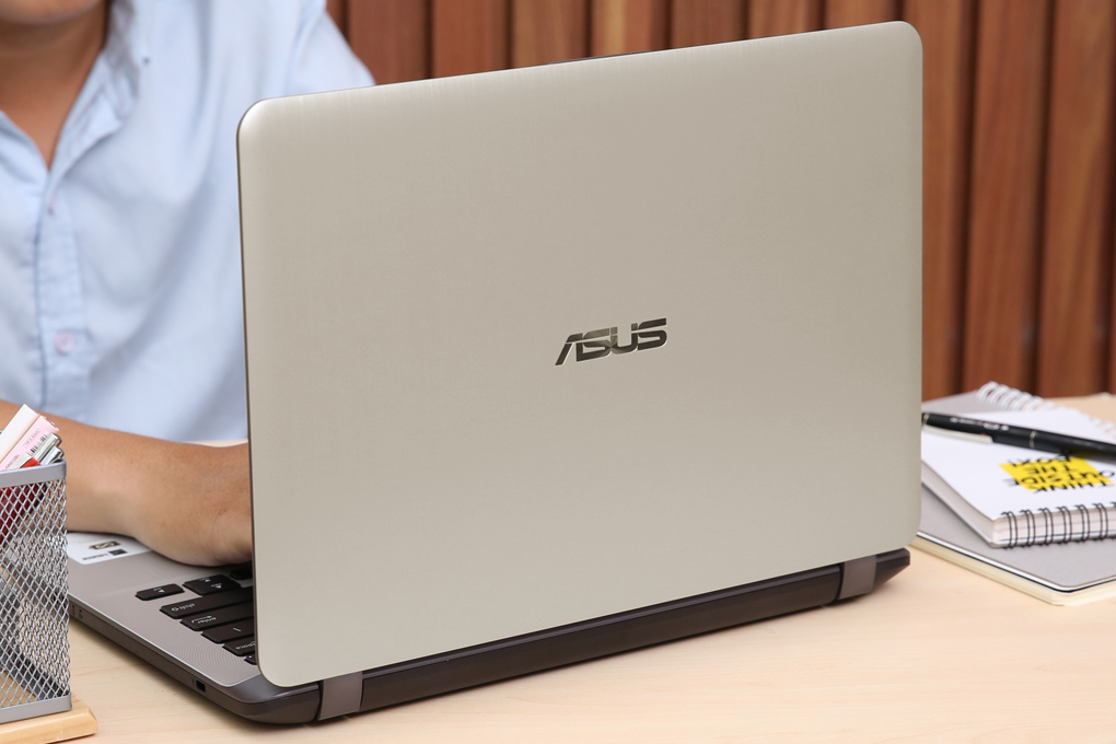 Laptop Asus VivoBook X407UB i7 8550U/4GB/1TB/2GB MX110/Win10 (BV147T) Màu Vàng