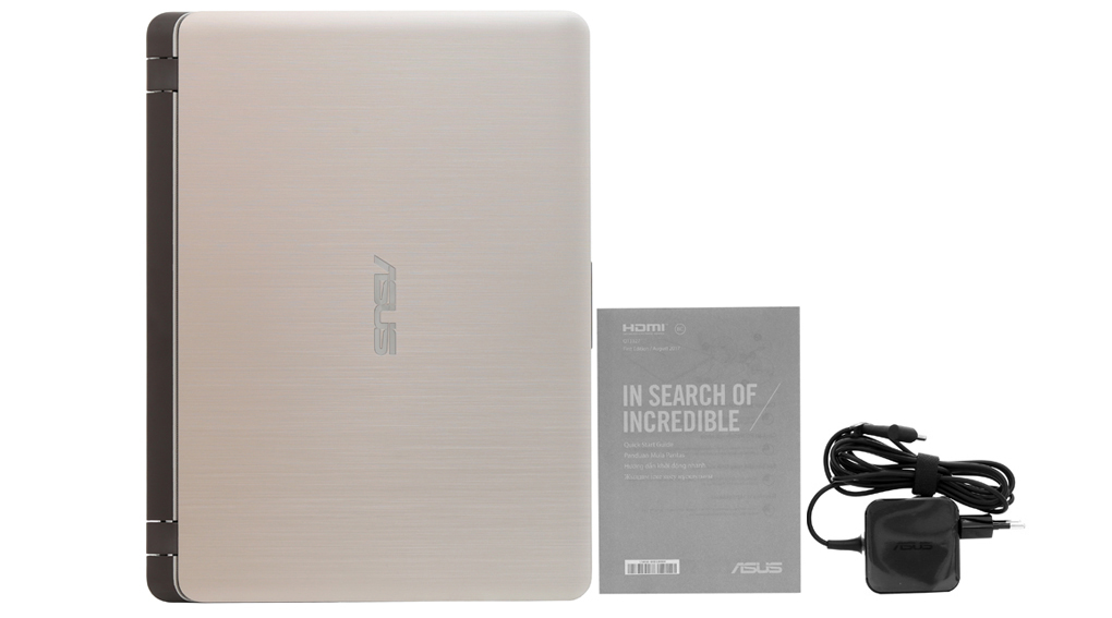 Bộ sản phẩm gồm: Sách hướng dẫn, Thùng máy, Sạc Laptop Asus