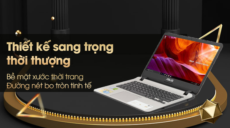 Laptop Asus VivoBook X407UF i7 8550U/4GB/1TB/2GB MX130/Win10 (BV022T)