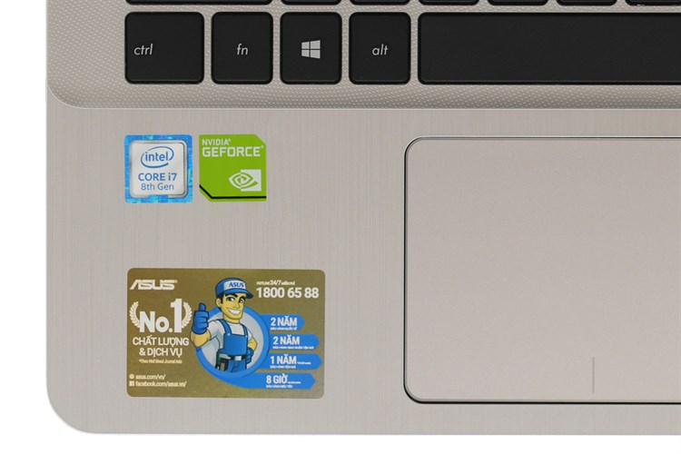 Laptop Asus VivoBook X407UF i7 8550U/4GB/1TB/2GB MX130/Win10 (BV022T) Màu Vàng