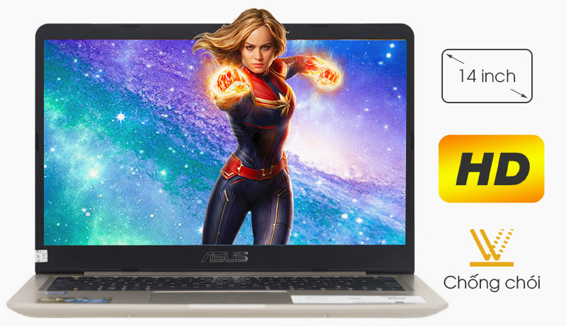 Laptop Asus Vivobook A411UA hiển thị tốt kể cả trong môi trường ánh sáng phức tạp Laptop Asus Vivobook A411UA hiển thị tốt kể cả trong môi trường ánh sáng phức tạp
